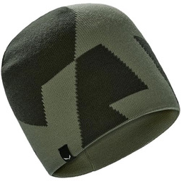 SALEWA Pure Reversible Wool Beanie, Dark Olive/5A50, UNI58
