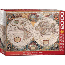 Antique World Map 2000pc Puzzle