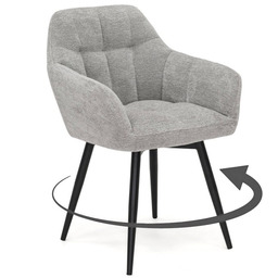 Krzesło obrotowe FREJA RAVEN #6 noga czarna