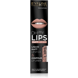 Eveline Cosmetics Oh! My Lips Zestaw: matowa pomadka