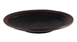 Talerz z melaminy, płytki, Ø160 mm, Marone