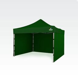 Namiot Handlowy 3x3m - plus 3 ściany -