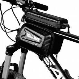 Wildman Uchwyt rowerowy, potrójna sakwa na ramę Hardpouch