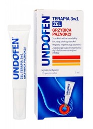 UNDOFEN Terapia 3w1 - żel przeciw grzybicy paznokci