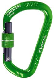 Karabinek wspinaczkowy CAMP Guide XL Lock green
