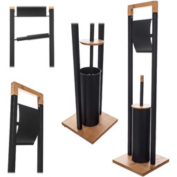 Zestaw łazienkowy Guise stojak na papier toaletowy