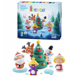 HEY CLAY WINTER HOLIDAYS KREATYWNA MASA PLASTYCZNA FERIE