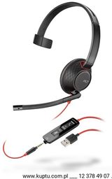 Blackwire 5210 przewodowy zestaw słuchawkowy USB A (207577-03)