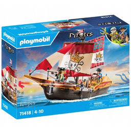 Playmobil Pirates 71418 Statek Piracki