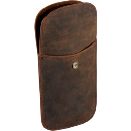 Skórzany pokrowiec na okulary brązowy ARIZONA