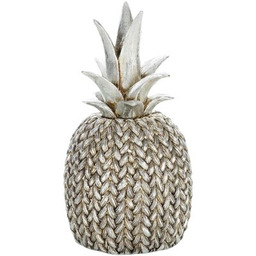 EUROFIRANY Figurka dekoracyjna Moli 458323 Srebrny