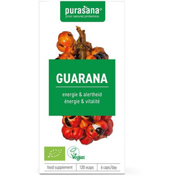 GUARANA BIO (300 mg) 120 KAPSUŁEK - PURASANA