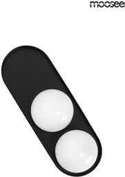 Kinkiet MOOSEE DROPS 2 czarna MSE010100271 - King