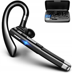 Zestaw słuchawkowy bezprzewodowy słuchawka Bluetooth 5.0 z powerbankiem