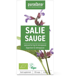 SZAŁWIA BIO (250 mg) 120 KAPSUŁEK - PURASANA