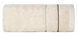 Eurofirany Ręcznik Suzi 50x90 beżowy 500 g/m2 frotte