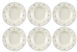 Seltmann Marie-Luise 6 elementów 23cm Zestaw talerzy