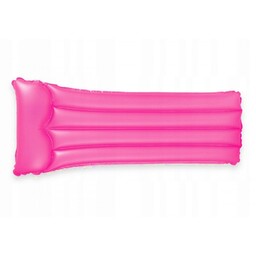 Materac plażowy dmuchany 183x76cm neon Intex INTEX59717-08828-ŻÓŁTY INTEX59717-08828-RÓŻOWY,