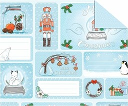 Ursus 11502201 karton fotograficzny Zimowe Boże Narodzenie, 300
