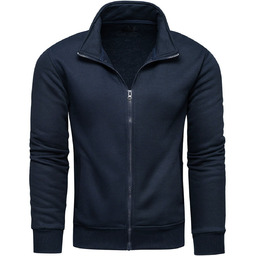 Bluza męska granatowa z stójką Recea