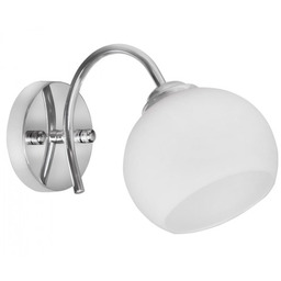 Activejet Kinkiet klasyczny pojedyńczy IRMA Nikiel E27