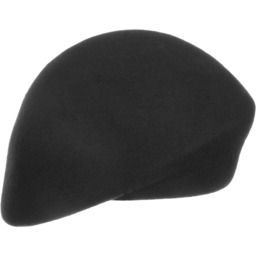 Beret z Filcu Fabiana by Lierys, czarny, One