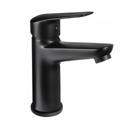 Bateria umywalkowa wysoka Boro nero Neo czarna