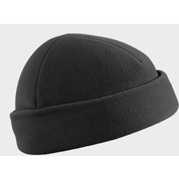 Czapka Helikon Dokerka Fleece Czarny-Black