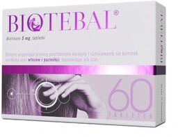 Biotebal 5 mg 60 Tabletek