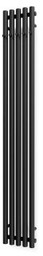 TERMA Grzejnik łazienkowy ROLO HANGER 180x26 czarny WGROW180026K9M5SX