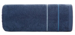 Eurofirany Ręcznik Suzi 70x140 granatowy 500 g/m2 frotte
