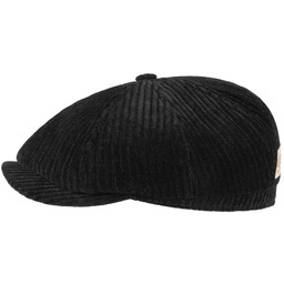 Kaszkiet Hatteras Corduroy Jersey by Stetson, czarny, cm