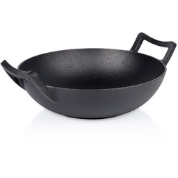 Patelnia wok żeliwna CAST LINE 32 cm