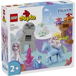 Lego 10418 Duplo Elza i Bruni w Zaczarowanym