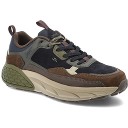 Jeep Granatowe Sneakersy Sportowe Obuwie Męskie