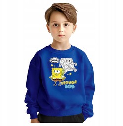 Bluza Dziecięca Młodzieżowa Spongebob Kanciastoporty 104