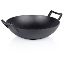 Patelnia wok żeliwna CAST LINE 36 cm