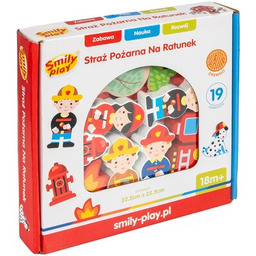 SMILY PLAY Zabawka Straż Pożarna Na ratunek SPW84940