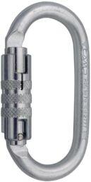Karabinek wspinaczkowy CAMP Steel Oval Pro 2Lock