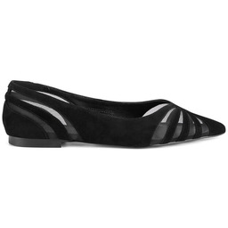 Baleriny Eva Minge LUCY-V1166-08-1 Czarny