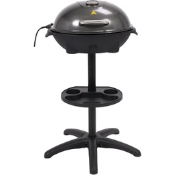 LUND Grill elektryczny stojący z płytą 1/2 ryflowaną,