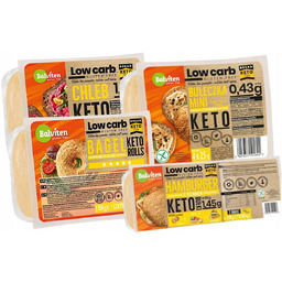 Keto Zestaw Chleb Bułki Bajgle Hamburger Balviten