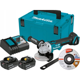 Makita DGA506RTJ Szlifierka Kątowa Akumulatorowa 125mm 18V Lxt