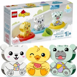 Lego Duplo 10965 Pływający pociąg ze zwierzątkami Zabawka