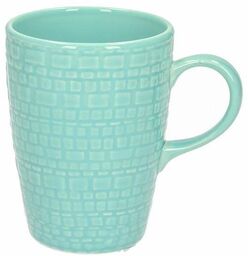 Kubek Iri 400ml turquoise, 9 x 9 x