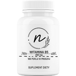 Suplement diety, NaturePRO Witamina B5 Kwas pantotenowy 250