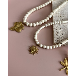 Pakamera Naszyjnik Sun z zawieszką w kształcie słońca