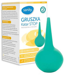 Sanity Katar Stop, gruszka dla dzieci 0-6 miesiąca,