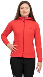 POLAR DIABLO HOODED WOMEN-CAPSICUM RED