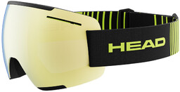 Gogle Head F-LYT lime black 2026